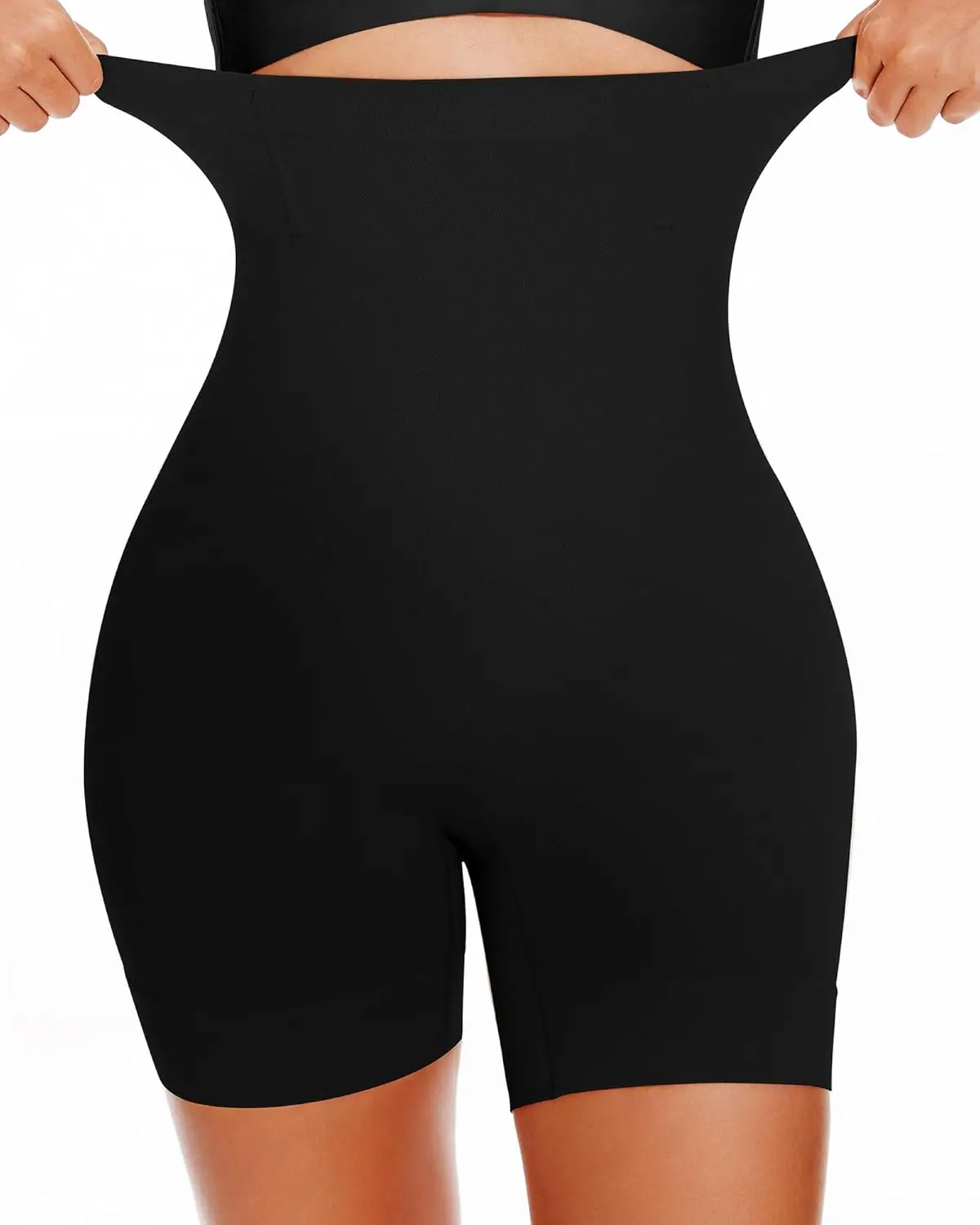 BESTENA Women's High-Waisted Seamless Shapewear Shorts - Tummy Control, Thigh Slimmer, Casual Underwear