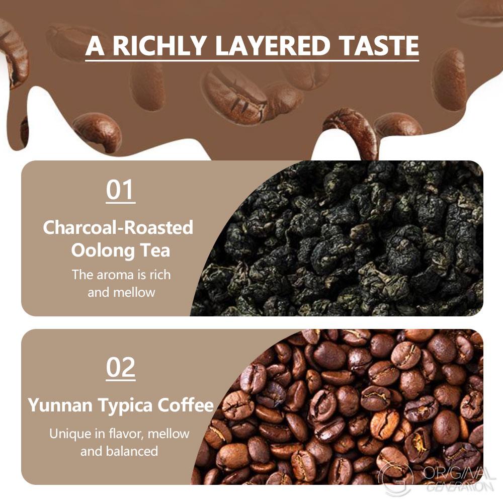 Wloss Tea Oolong Tea With Coffee 70g 5g × 14 pack With High Quality Oolong Tea