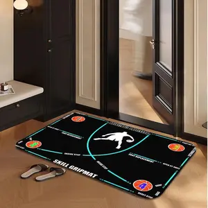 Basketball Training Mat Basketball Footstep Training Mat Training System Blanket with Point Reminder Training Pace Ball Control for Home Kids