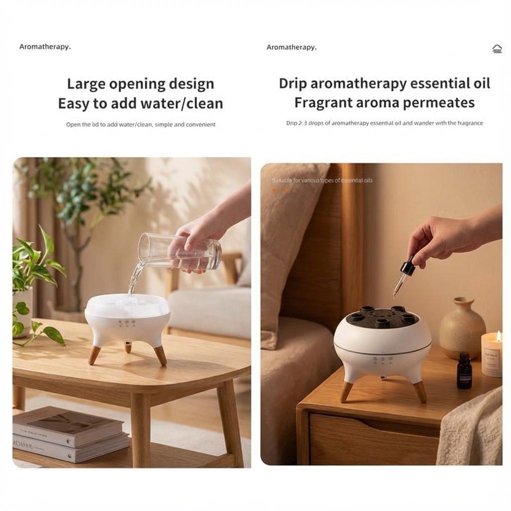 Dynamic Jellyfish Aroma Diffuser with Colorful Gradient Lighting & Essential Oil Diffusion for Home Aromatherapy and Relaxation