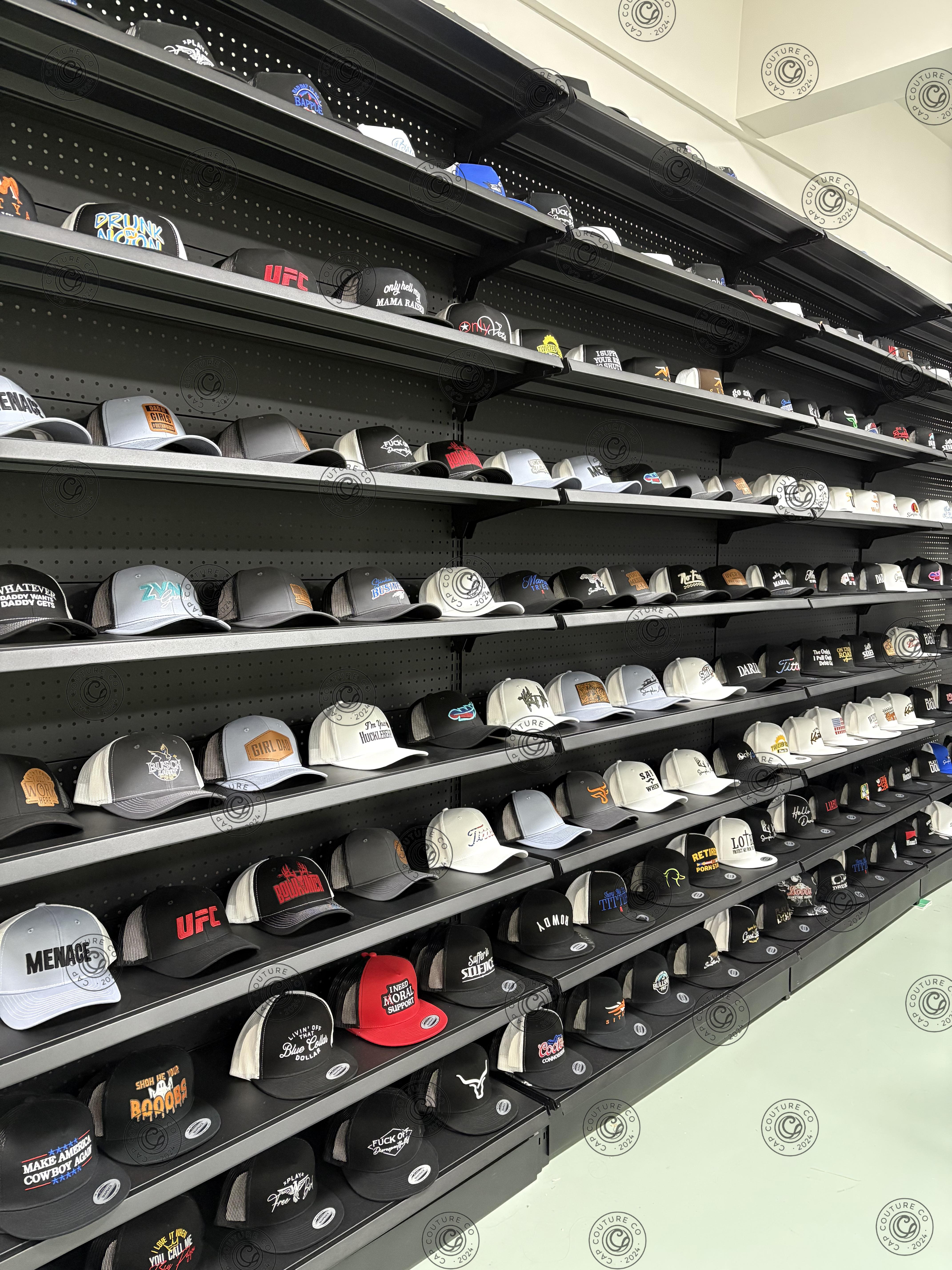 Mystery Hat Box - Five Randomly Picked Flat Brim Trucker Hats - Mystery Birthday Gift, Friend Gift,Christmas gifts， Mystery Box Challenge