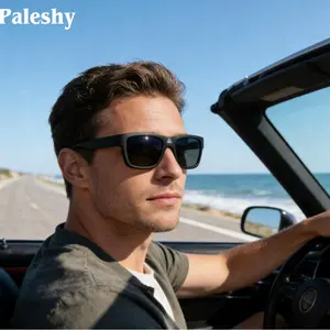 Paleshy  Polarized Sunglasses for Driving, Fishing & Outdoor - Durable Sporty Frame, UV Protection, Lightweight Casual Accessories