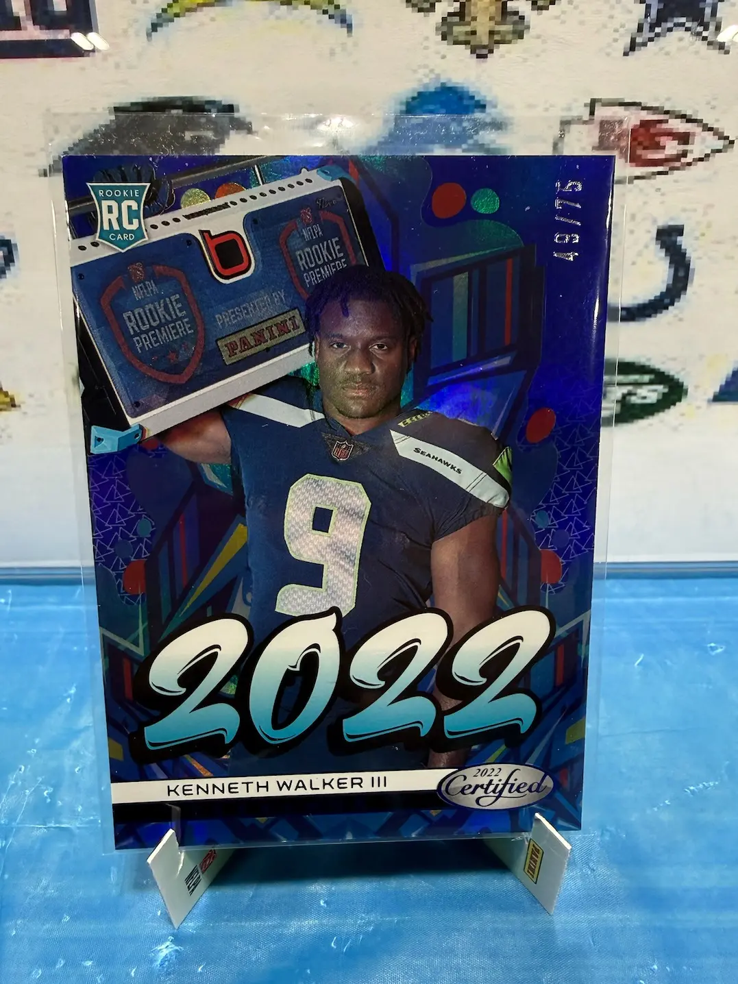 Sports Card Single Kenneth Walker (T1)