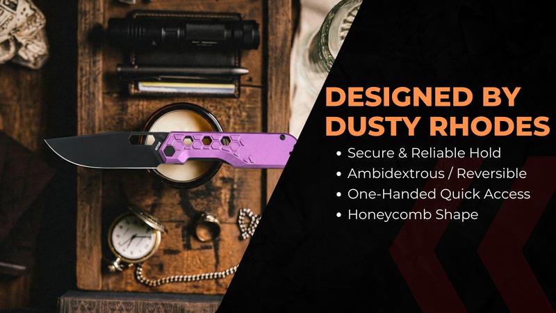 Artisan Cutlery Beest Liner Lock Front Flipper&Thumbs Hole Knife Aluminum/Brass Handle (3.65'' Stone Wash AR-RPM9 Blade)