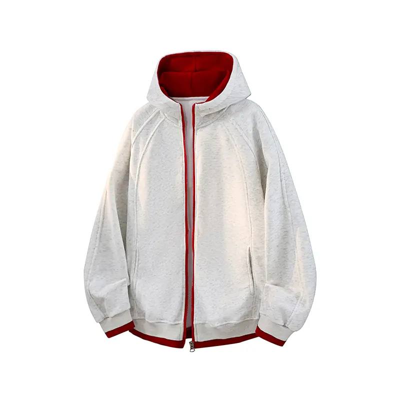 Men’s autumn/winter casual warm zip-up hooded sweatshirt — gift for boyfriend