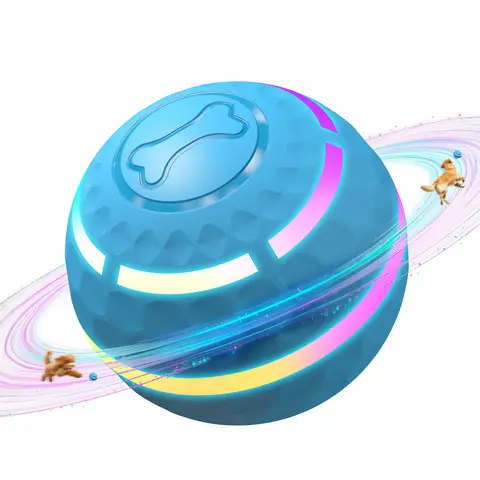 Apasiri Interactive Dog Toy, Shaky Ball Toy for Dogs, Vibrating & Automatic Moving Dog Ball, USB Rechargeable Interactive Training Toy, Durable Chew Ball for Small, Medium & Large Dogs and Cats, 3.15in / 3.74in
