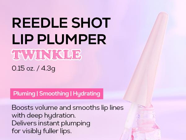 [Official VT Cosmetics] Reedleshot Lip Plumper gloss lips, Lip plump korean skincare products, kbeauty viral Comfort Glossy Lipgloss Makeup, Volufiline