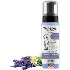 Wahl USA Pet Friendly Waterless No Rinse Shampoo for Animals – Lavender & Chamomile Scented