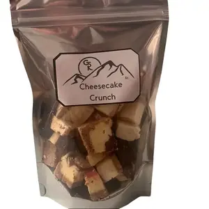 Cheesecake Crunch Freeze Dried Cheesecake Bites - Crunchy Flavor Snack for Sweet Delight - Candy