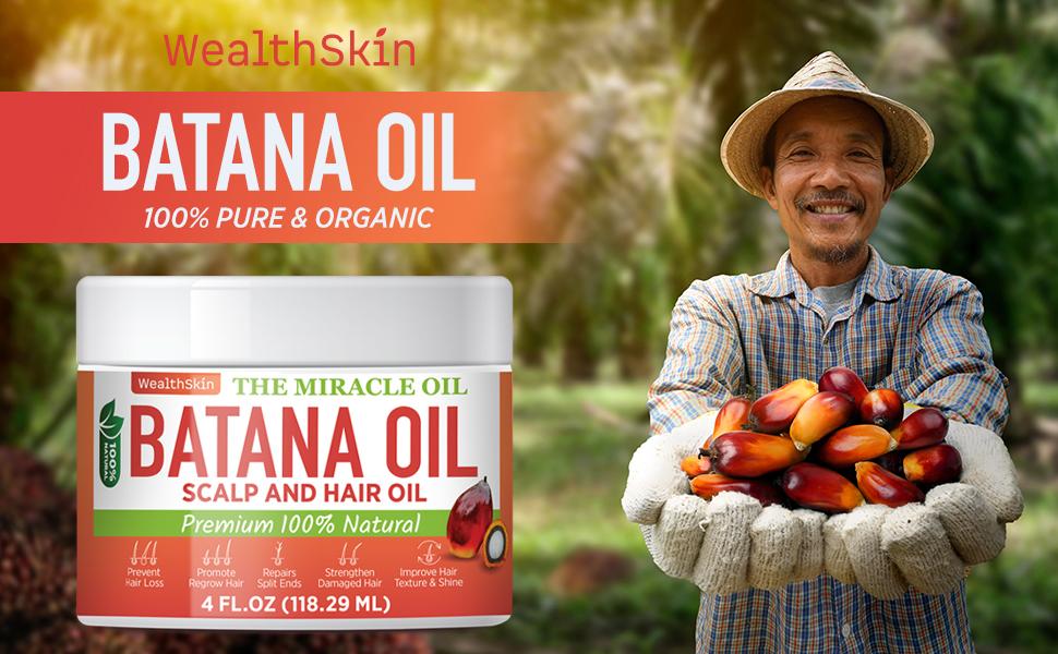 Batana Oil From Honduras Repairs Damaged Hair, Dr. Sebi Reduces Hair Loss, And Nourishes Scalp. 100% Pure, Ideal As Hair Mask Or Scalp Oil, 4oz Batana Oil From Honduras Repairs Damaged Hair, Dr. Sebi Reduces Hair Loss, And Nourishes Scalp. 100% Pure, Ideal As Hair Mask Or Scalp Oil, 4oz