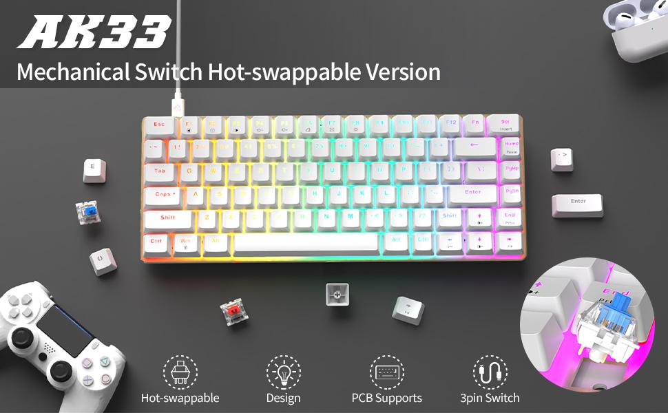 Wired Gaming Keyboard and Mouse with Mousepad,82 Keys LED Backlit Mechanical Keyboard,RGB Gaming Mouse with 12000 DPI,Green Mousepad for PC Mac