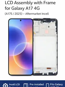 LCD Assembly with Frame for Galaxy A17 4G (A175 / 2025) – Aftermarket Incell
