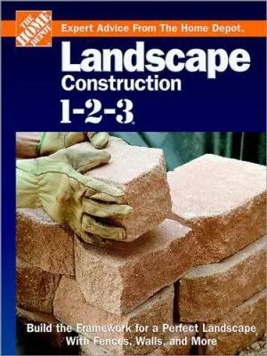 USED Book - Landscape Construction 1-2-3: Expert Edvice from the Home Depot by The Home Depot (Hardcover) - english