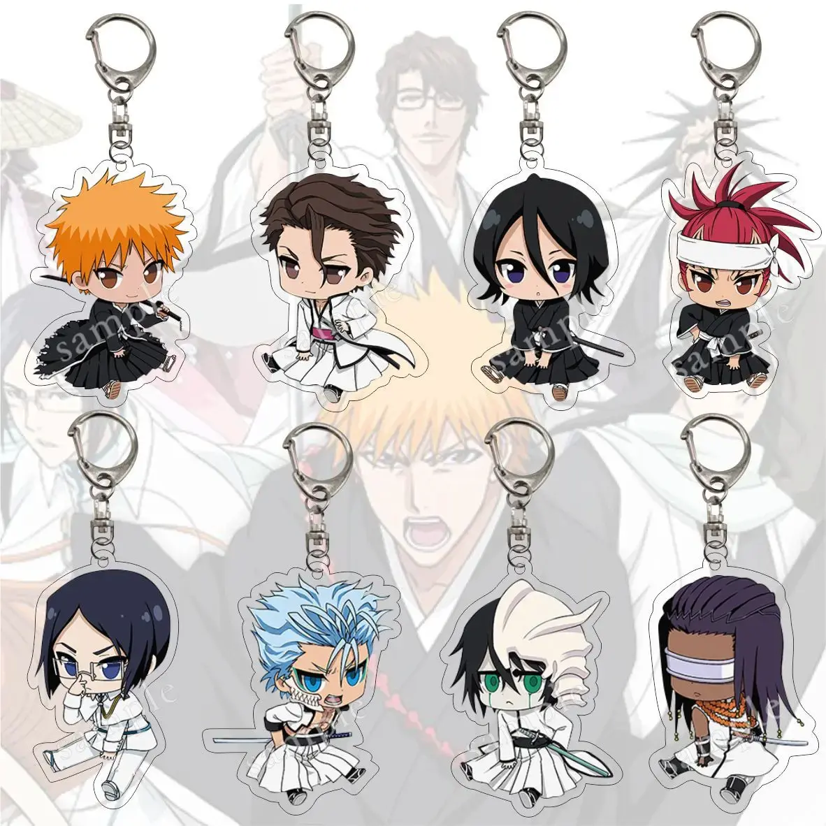 Bleach acrylic keychain, bag accessories