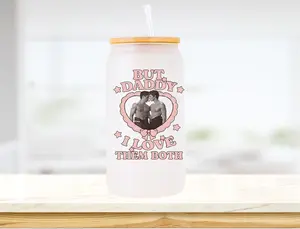 HR But I love Him Heated Rivalry Themed Frosted Tumbler 16oz