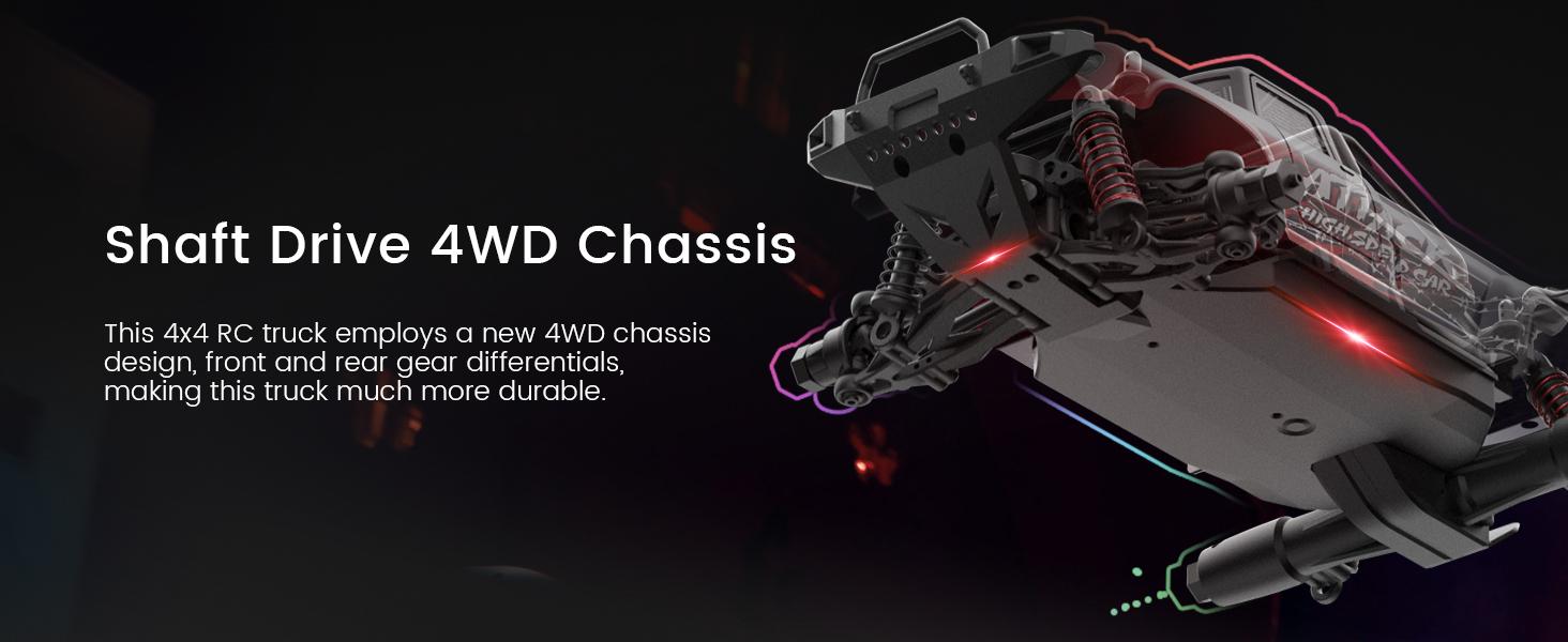 DEERC 9500E 1:16 Scale 4WD All Terrain RC Truck, 40 KPH Performance Remote Control Car, 2.4GHz Stable Control, Dual Rechargeable Batteries, Durable Off Road Hobby RC Vehicle for Beginners & Gift Use DEERC 9500E 1:16 Scale 4WD All Terrain RC Truck, 40 KPH Performance Remote Control Car, 2.4GHz Stable Control, Dual Rechargeable Batteries, Durable Off Road Hobby RC Vehicle for Beginners & Gift Use