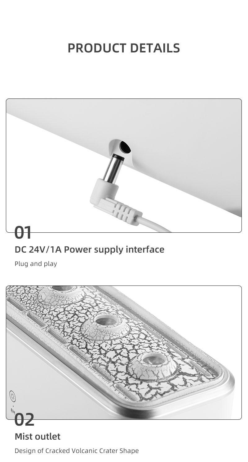 Dynamic Jellyfish Aroma Diffuser 300ml Humidifier for Bedroom Waterless Auto-Off with Timer Remote Control 7-Color Mood Lighting 4-Hour 8-Hour Dual Timers 5 Nozzles for 360° Mist Diffusion Home Bedroom Gift