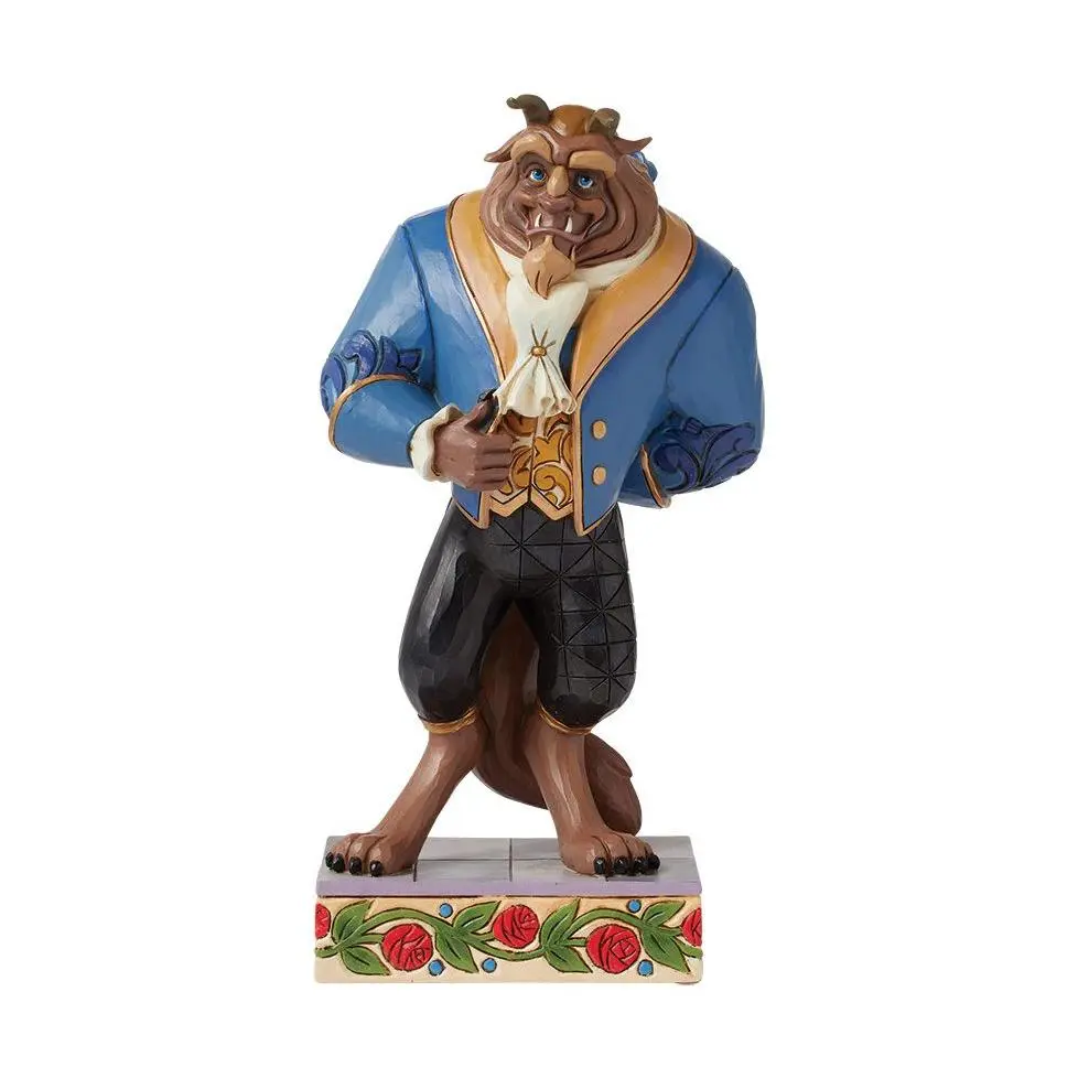 Jim Shore Disne y Traditions Be ast Figurine 10 in H