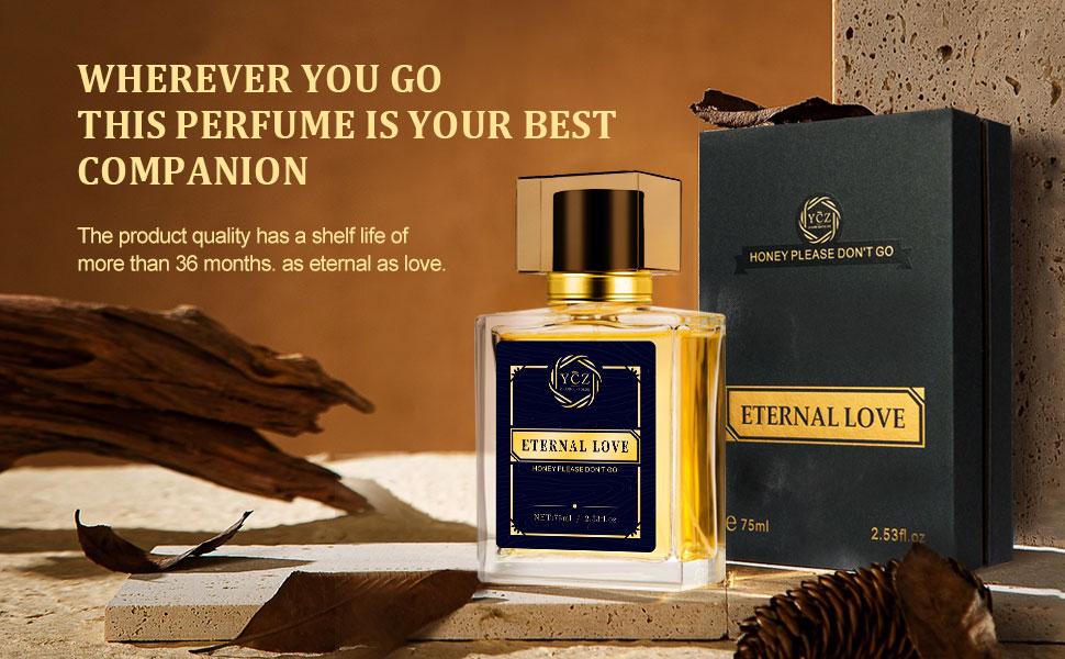 YCZ Eternal Love Eau De Parfum 75ml Floral Fruity Scent with Musk Ambergris Jasmine Rose Patchouli Vanilla Fragrance Gift Bottle 2.53oz Vintage Perfume Aluminum Nozzle Smoothlines Edp Sprays YCZ Eternal Love Eau De Parfum 75ml Floral Fruity Scent with Musk Ambergris Jasmine Rose Patchouli Vanilla Fragrance Gift Bottle 2.53oz Vintage Perfume Aluminum Nozzle Smoothlines Edp Sprays