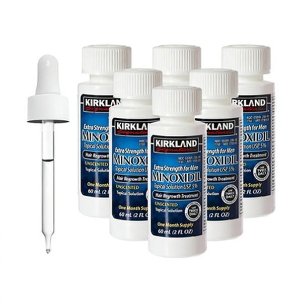 2026 Kirkland 5% Minoxidil Hair Growth Booster - Unisex 3-Month Supply | Stops Thinning, Boosts Density