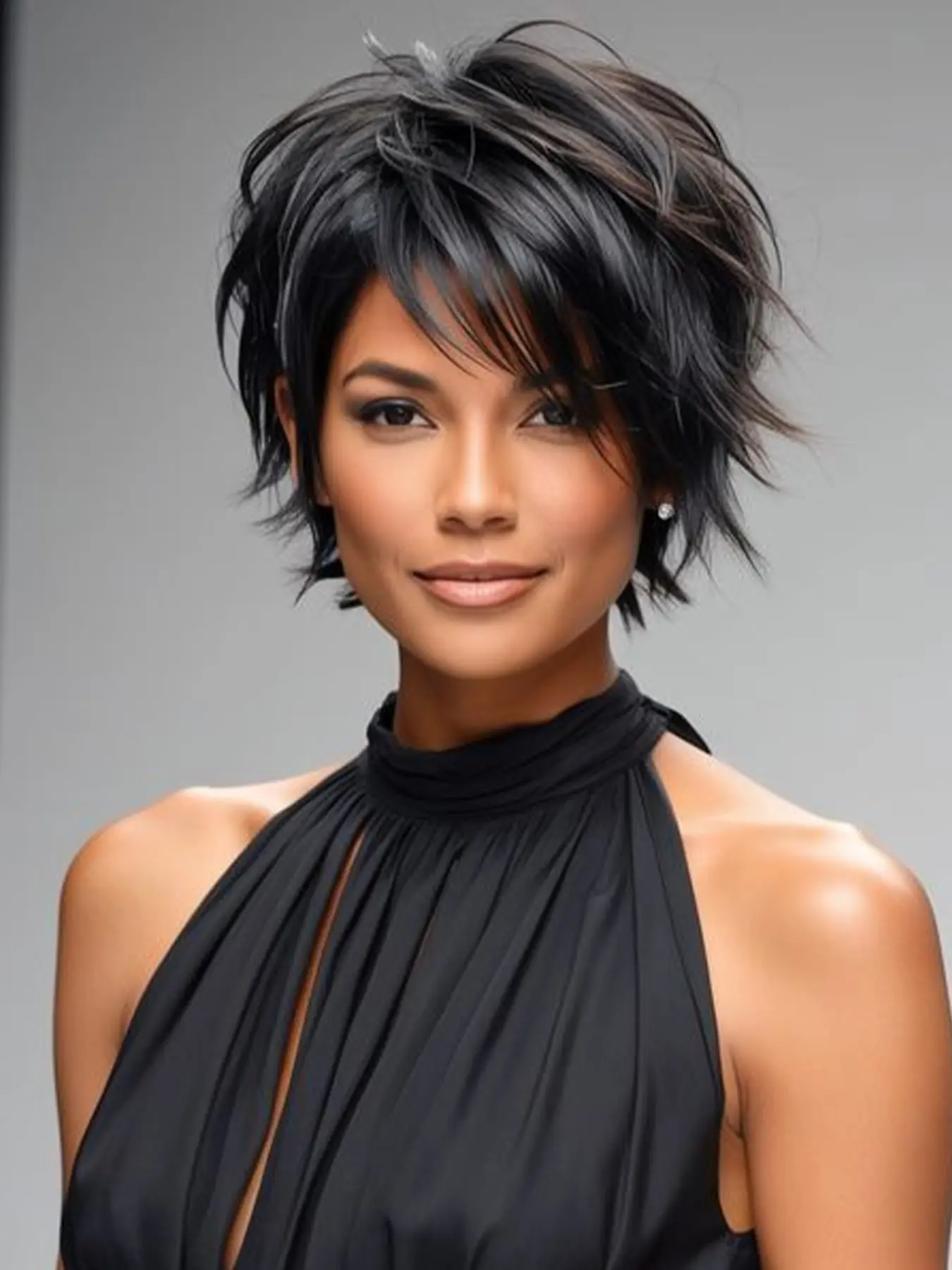12 Inch Short Wig for Women, Straight Synthetic Hair with Bangs, Elegant Daily Wear, Suitable for All Ages, Comfortable and Natural Look, Synthetic Machine Wigs, Machine Made Wig, Synthetic Fiber Wig