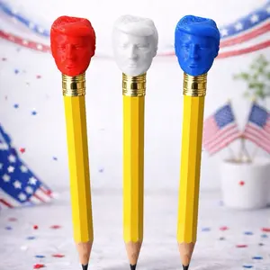 DONALD TRUMP Patriotic Pencil Toppers. Add Flair to your Desk!