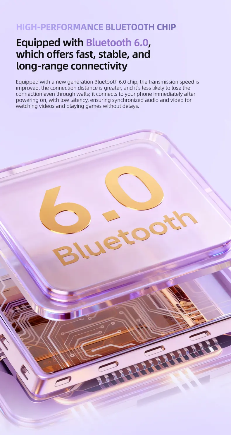 Monster In-Ear Bluetooth 6.0 Wireless Clip-On Headphones, ENC Noise Cancelling, Hi-Fi Stereo Sound, 165H Playtime, Waterproof Sweatproof, Fast Charging Boost, Hands-Free Portable, Halloween Gift for Men, for School/Work From Home