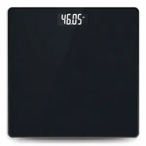 Digital Bathroom Scale for Body Weight, High Precision Electronic Scale with Backlit LCD Display, Step-On Technology, 330lb Capacity