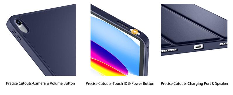 Case for iPad (A16) 11 Inch 2025/iPad 10th Generation 10.9 Inch 2022, Slim Trifold Stand Protective Cover with Pencil Holder and Soft TPU Back,Support Auto Sleep/Wake (Sky Blue) Case for iPad (A16) 11 Inch 2025/iPad 10th Generation 10.9 Inch 2022, Slim Trifold Stand Protective Cover with Pencil Holder and Soft TPU Back,Support Auto Sleep/Wake (Sky Blue)