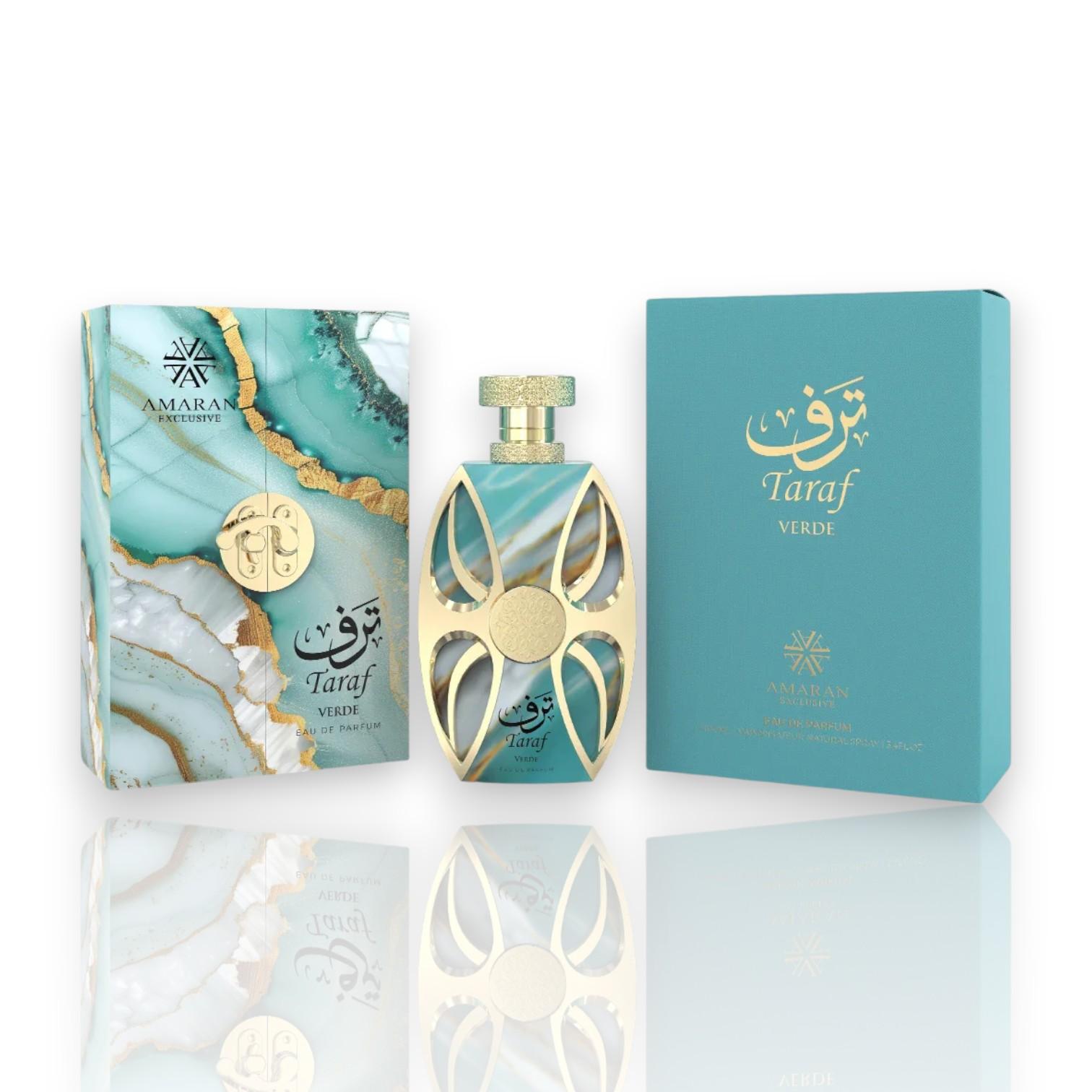 Amaran | Taraf | Verde | Eau De Parfum | Unisex Fragrance | 100 ML | Freesia, Lemon, Nectarine & Apple