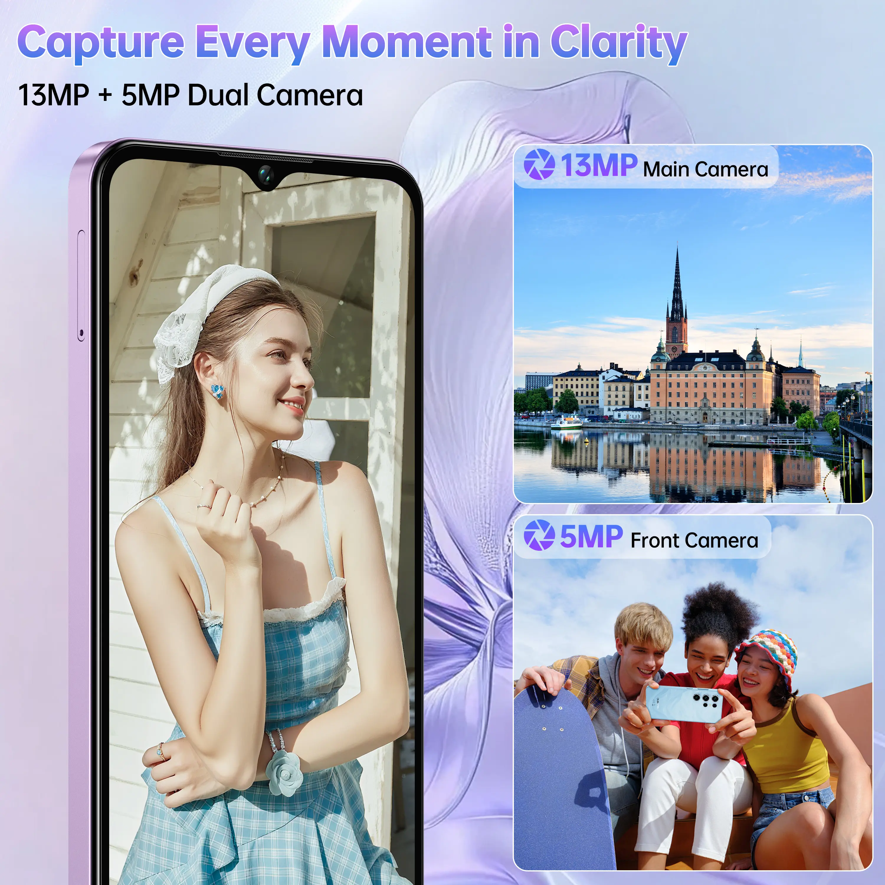OUKITEL C2 Unlocked Cell Phone -6.52