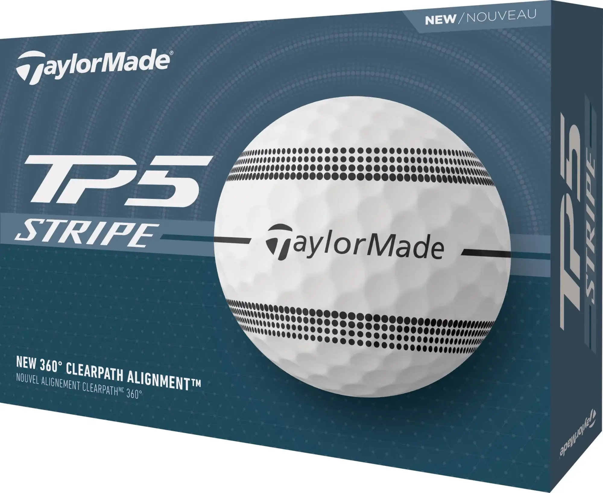 TaylorMade 2024 TP5 Stripe Golf Balls TaylorMade 2024 TP5 Stripe Golf Balls
