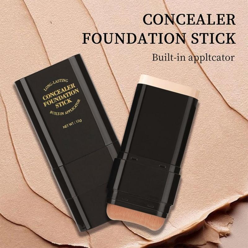 5-color Dual - Ended Eraser Foundation Stick -Multi - Use Concealer & Highlighter for Acne Marks , Nose Contour Flawless Makeup Finish - Versatile Cosmetic Tool , daily gift