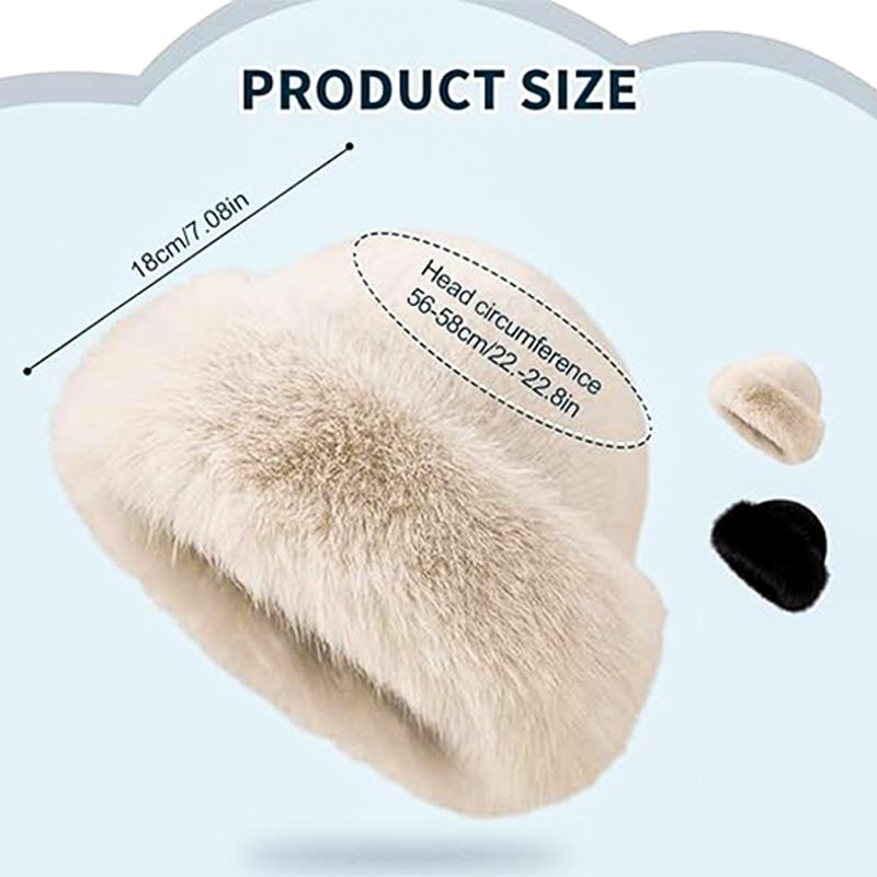 【FaddishDeal】Women's Winter Woolly Beret Faux Fur Decorated Fashion Hat Warmth Protection Versatile Elegant Foldable Breathable One Size Fits Most. 【FaddishDeal】Women's Winter Woolly Beret Faux Fur Decorated Fashion Hat Warmth Protection Versatile Elegant Foldable Breathable One Size Fits Most.