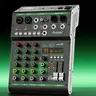 Aveek Professional 4-Channel Portable Wired Stereo Sound Board Mixer - USB Drive, Bluetooth, Smartphone & PC Compatibility, 48V Phantom Power, 99 DSP Effects, Noise Reduction, Type-C Port, Stereo Controls, Multi-Channel Mixer for Music Production, Karaoke