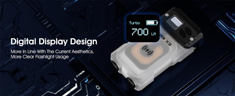 【Big Savings】WUBEN X3 Premium Edition EDC Flashlight, 180° Rotating Head, 3000mAh Rechargeable Charging Box, Magnetic Keychain Light with 10 Modes for Camping / Outdoor / outdoorfun, Holiday Gifts Christmas New Year 【Big Savings】WUBEN X3 Premium Edition EDC Flashlight, 180° Rotating Head, 3000mAh Rechargeable Charging Box, Magnetic Keychain Light with 10 Modes for Camping / Outdoor / outdoorfun, Holiday Gifts Christmas New Year