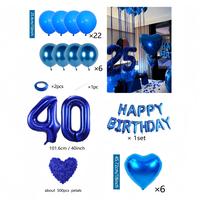 40th Birthday Balloon Set