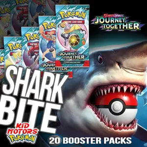 Kid Motors Tv Shark Bite 20 Journey Together Pokemon Booster Packs