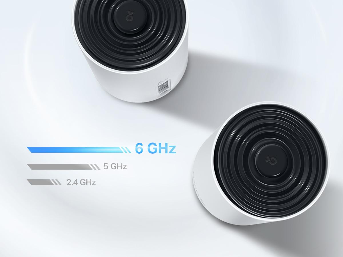 TP-Link Deco XE75 (3-pack) Wi-Fi 6E Tri-Band AXE5400 Mesh System – 7200 Sq.Ft Coverage, AI-Driven Mesh, 6GHz Band, Engadget Rated Best Mesh for Most People, Replaces WiFi Router and Extender