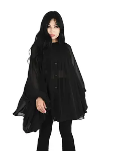 Oversized Button Up Tunic FOXBLOOD