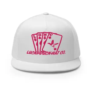 "The Gambler" Lucky Duck Hat Co. Trucker Cap