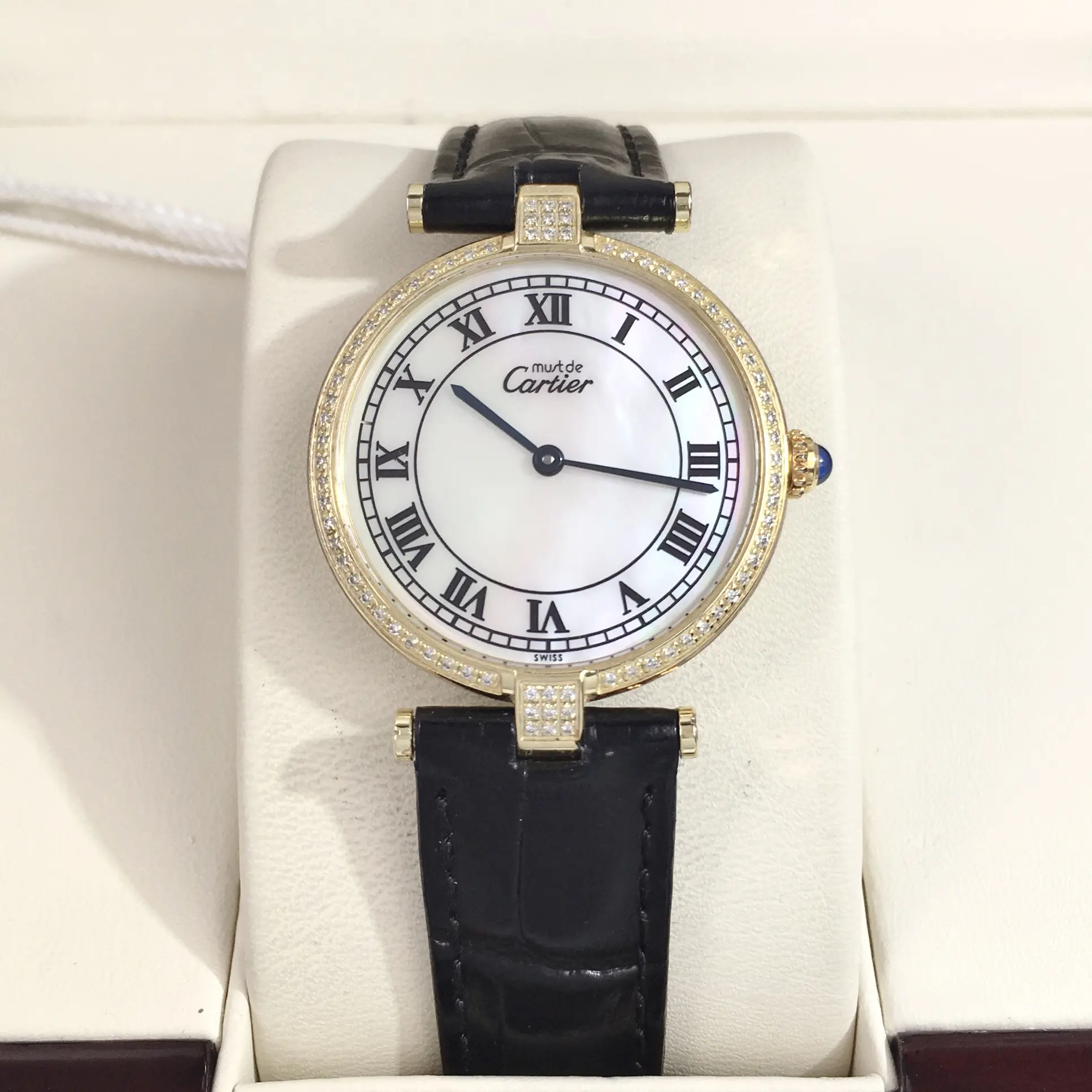 Cartier  R13979 Alloy/jade/diamond/gemstone, etc Quartz Watches S99260203003 0820 SZTK-Allison