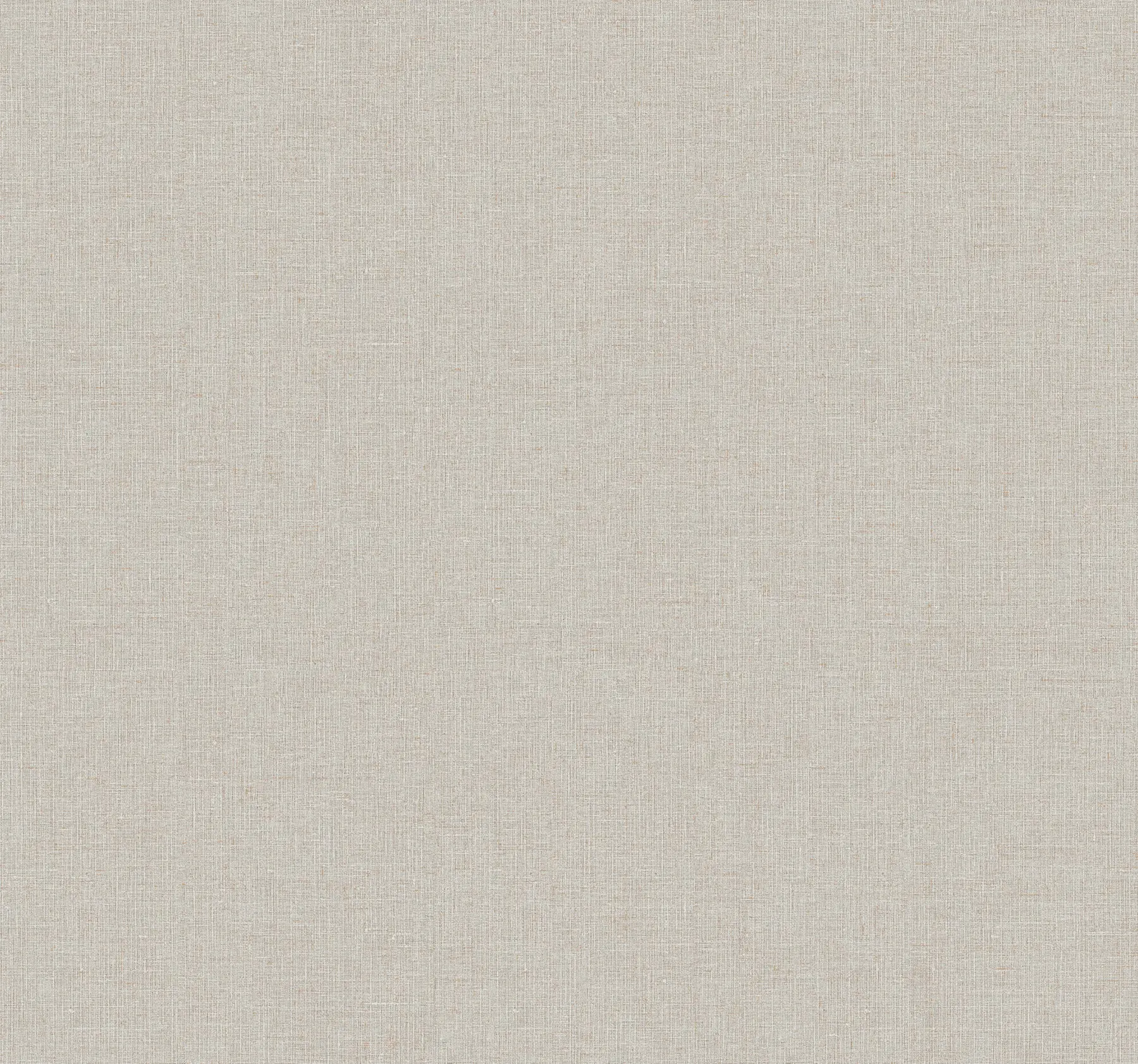 UW1124N Heathered Linen Beige Faux Fabric Wallpaper