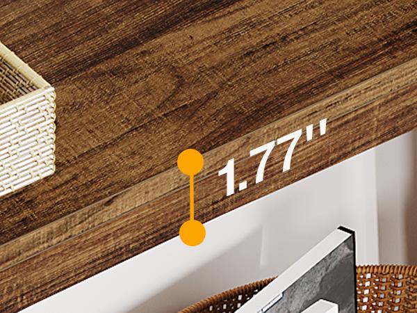 Tribesigns 2-Tier Console Table, 41.3” Wood Entryway Table with Storage Shelf, Farmhouse Narrow Sofa Table for Foyer, Hallway, Living Room, Rustic Brown Tribesigns 2-Tier Console Table, 41.3” Wood Entryway Table with Storage Shelf, Farmhouse Narrow Sofa Table for Foyer, Hallway, Living Room, Rustic Brown