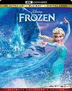Frozen  [4K ULTRA HD BLU-RAY MOVIE] With Blu-Ray, 4K Mastering, Dolby, Dubbed, Subtitled