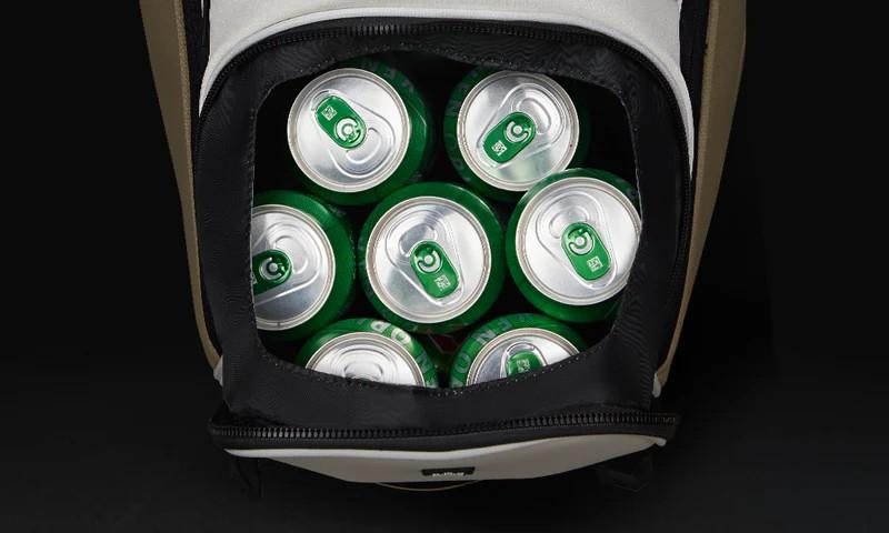 Ask Echo Golf 2025 ST-LOCK Mecha 14 Way Dividers Soundless Stand Bag / Toasted Almond Ask Echo Golf 2025 ST-LOCK Mecha 14 Way Dividers Soundless Stand Bag / Toasted Almond