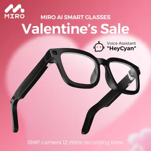 【Ivision6】AI Smart Glasses with 800W HD Camera – OpenAI Recognition, 1080P Anti-Shake Video, Real-Time Translation & Long Battery Life – Travel, Outdoor Adventures, Daily Fun, Hands-Free Convenience, Ideal Gift for Tech Enthusiasts & Frequent Travelers