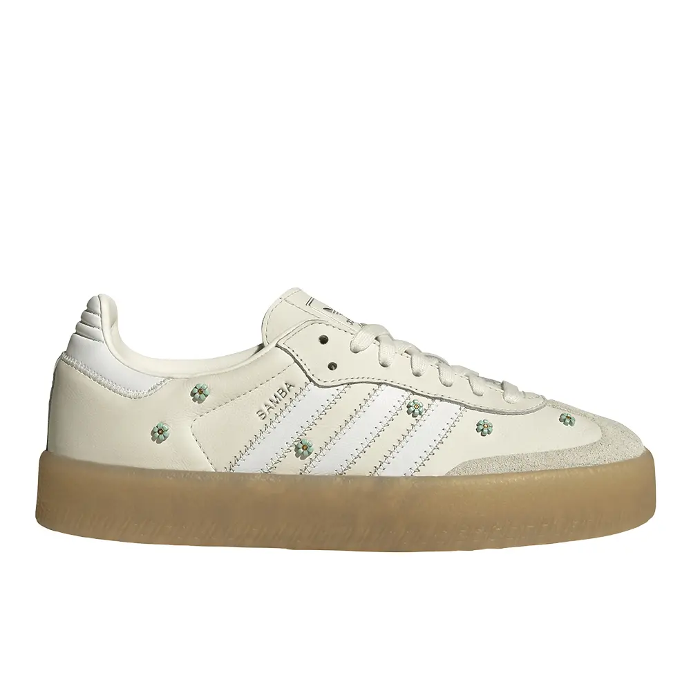 adidas Womens Samba Sneakers Shoes Casual - Off White
