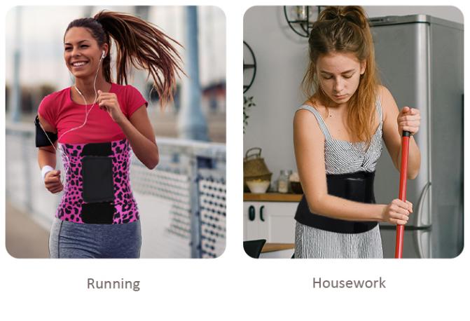 FeelinGirl #LIVE1 Belt Waist Cincher Ab Belt Tummy Control Body Shaper with Triple Wrap Women Comfortable Fabrics Adjustable Lady Festival Lady  Comfort Fabrics Womenswear Springtok Tummy Control Compression Shapewear