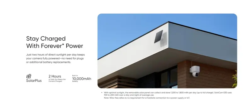 [Exclusive Bundle] eufy SoloCam S340, 360° Pan & Tilt Solar Security Camera 2.4 GHz Wi-Fi No Monthly Fee HomeBase S380 Compatible - Ai Auto Lock And Tracking
